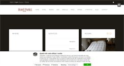 Desktop Screenshot of hotelportici.com